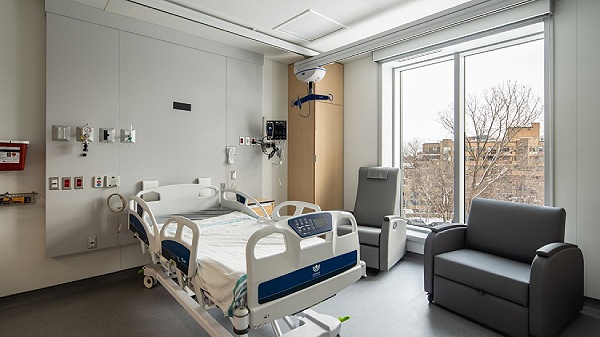 Innovative modular hospital showcasing the new era of healthcare facility construction.